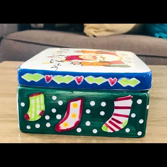 PALM TREE CO LTD “Ho! Ho! Ho!” Ceramic Holiday Decor - Picture 6 of 6